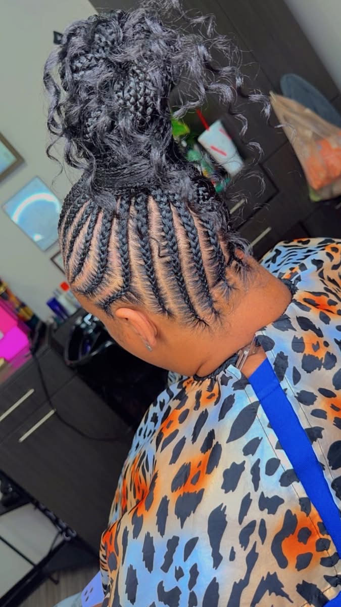Ponytail braids 