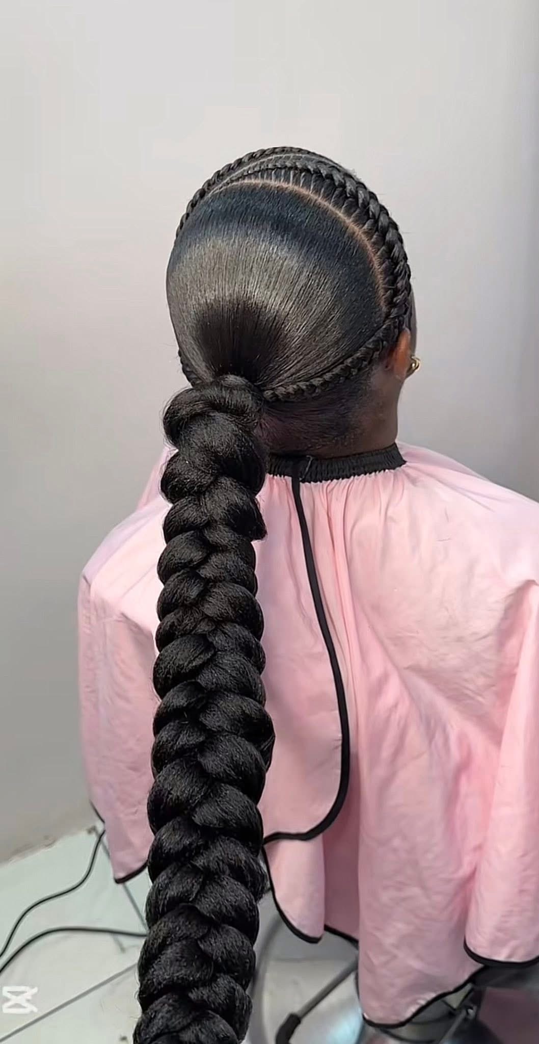Stick ponytail 